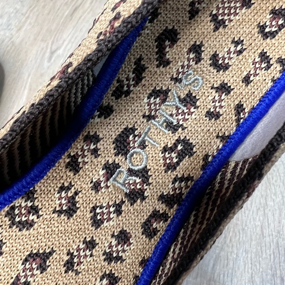 Rothy's The Flat CHEETAH SIZE 9 - Picture 3 of 11